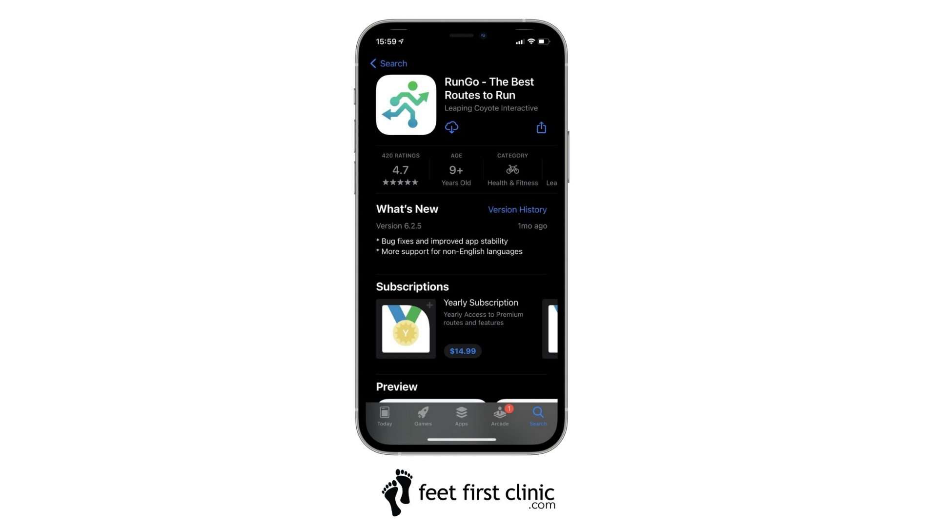 Top-10 Mobile Apps For Running And Walking - Feet First Clinic