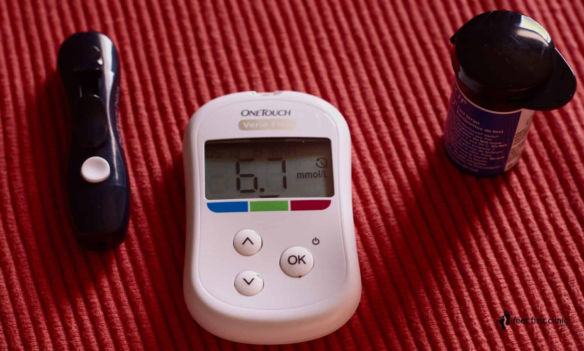 Diabetes Equipment On A Table