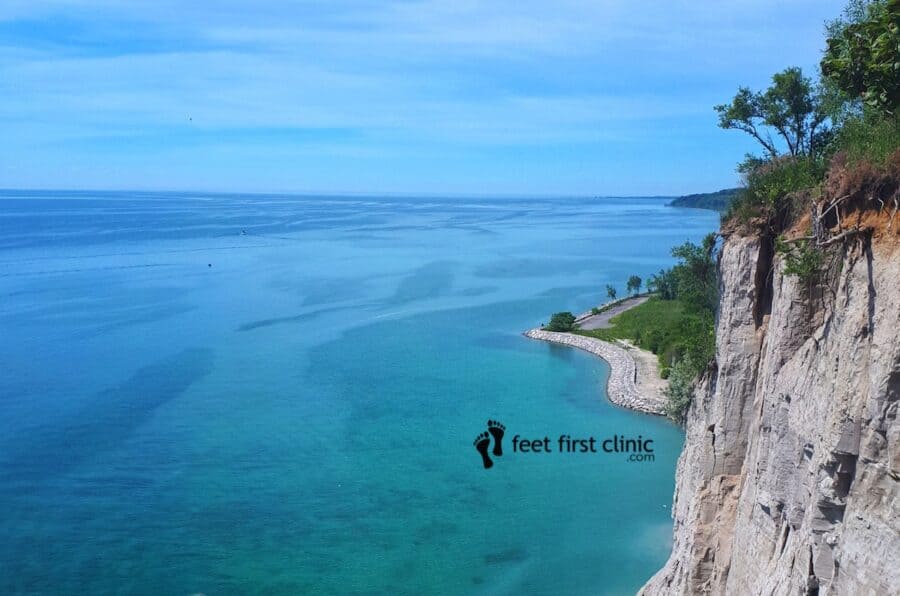 Scarborough Bluffs in Scarborough Ontario Canada