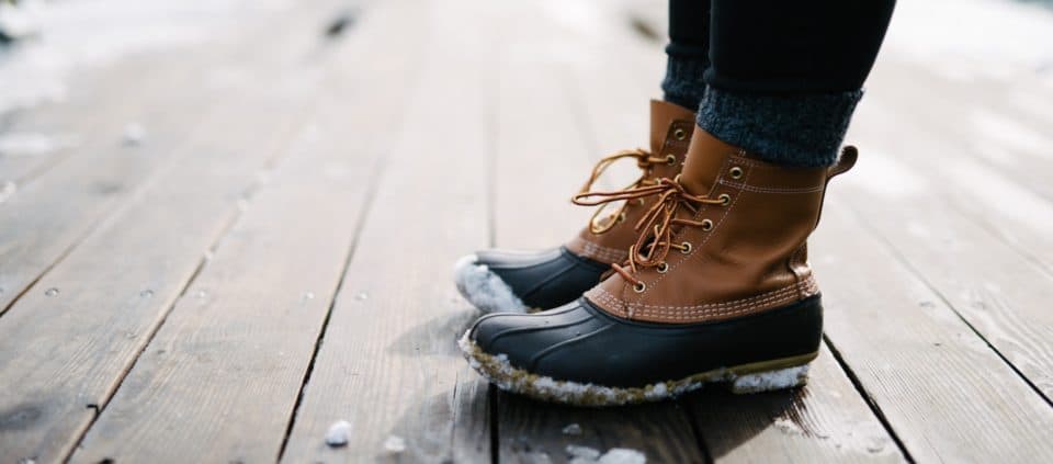 Winter Footwear Features