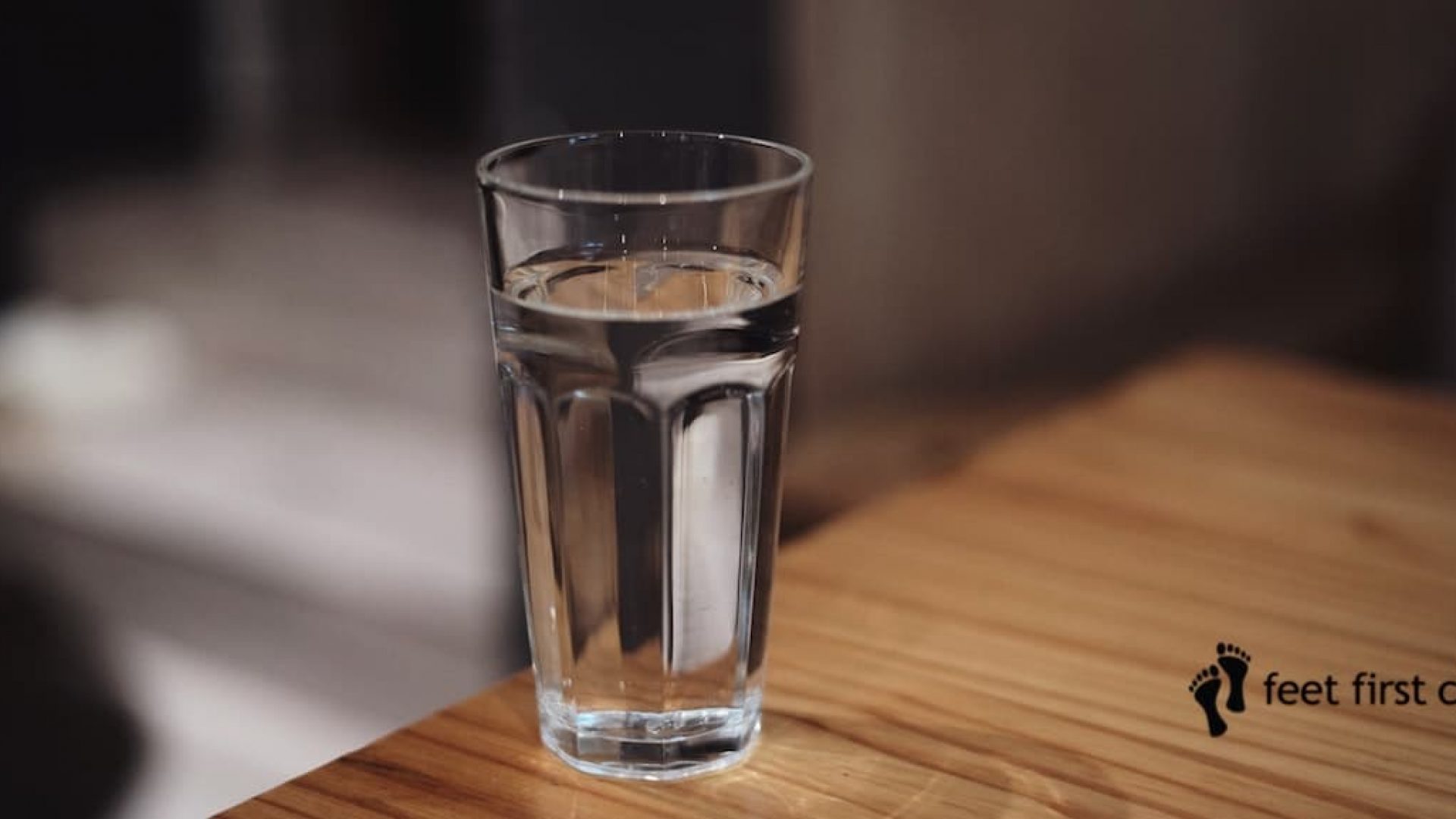 Glass of Water On A Table