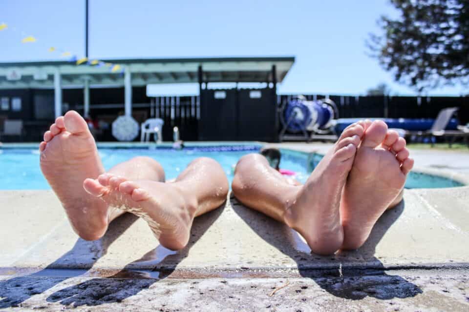 foot care in the summer